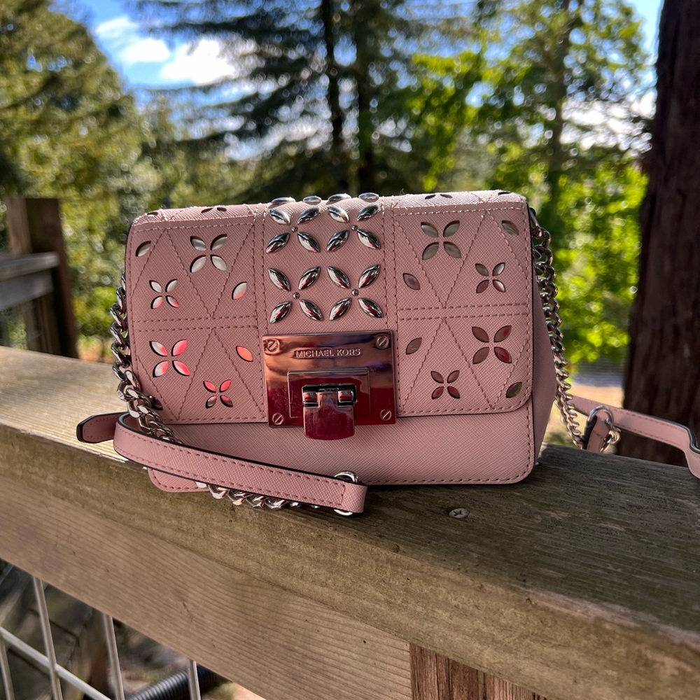 Michael Kors Blush Pink Crossbody Bag